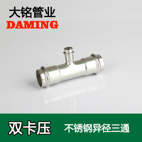 DN20*15 探花在线播放異徑三通接頭(304 316L)