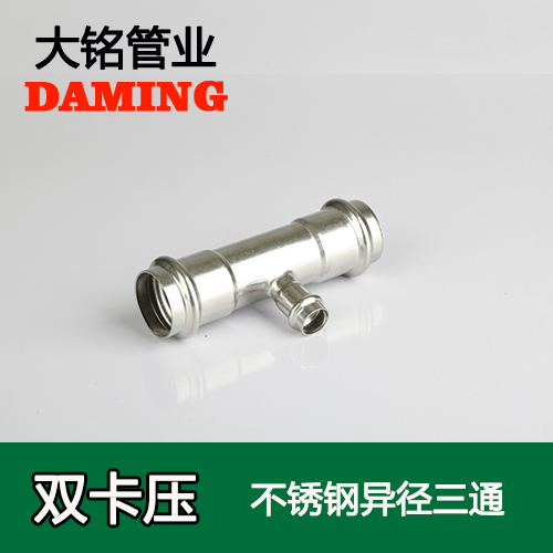 DN50*32 探花在线播放異徑三通接頭(304 316L)